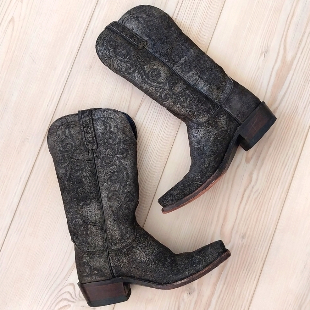 1883 Lucchese Cowgirl Boots - Picture 2 of 7